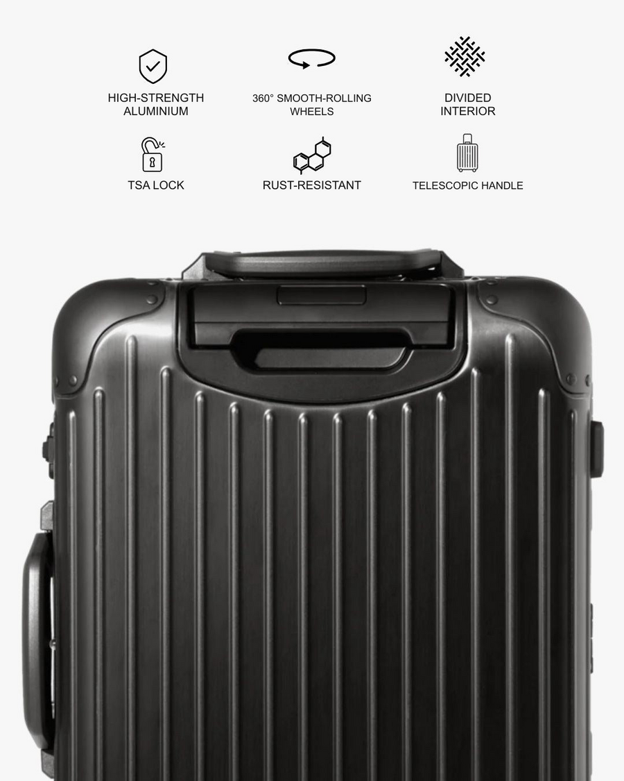 ALTAIR Original Cabin black suitcase, feature overview